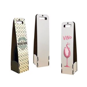 Caja para vino Sublimable De Madera