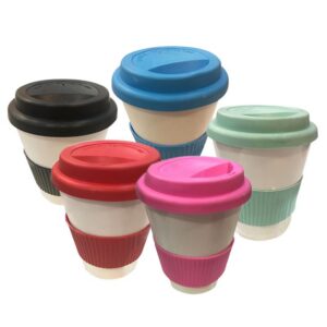 Vaso Termico tapa y agarre de silicona