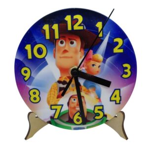 Reloj de Polímero Sublimable Redondo 13cm