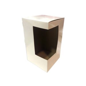 Caja de Carton Sublimable con Ventana para Jarro Termico