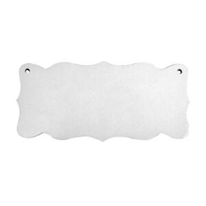 Cartel Con Forma Sublimable De Madera Pack x5 Unid.