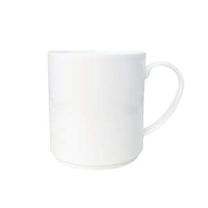 Taza Recta Apilable de Polimero SubliPol - Blanca
