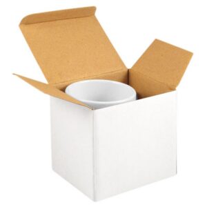 Caja sublimable de cartón para tazas